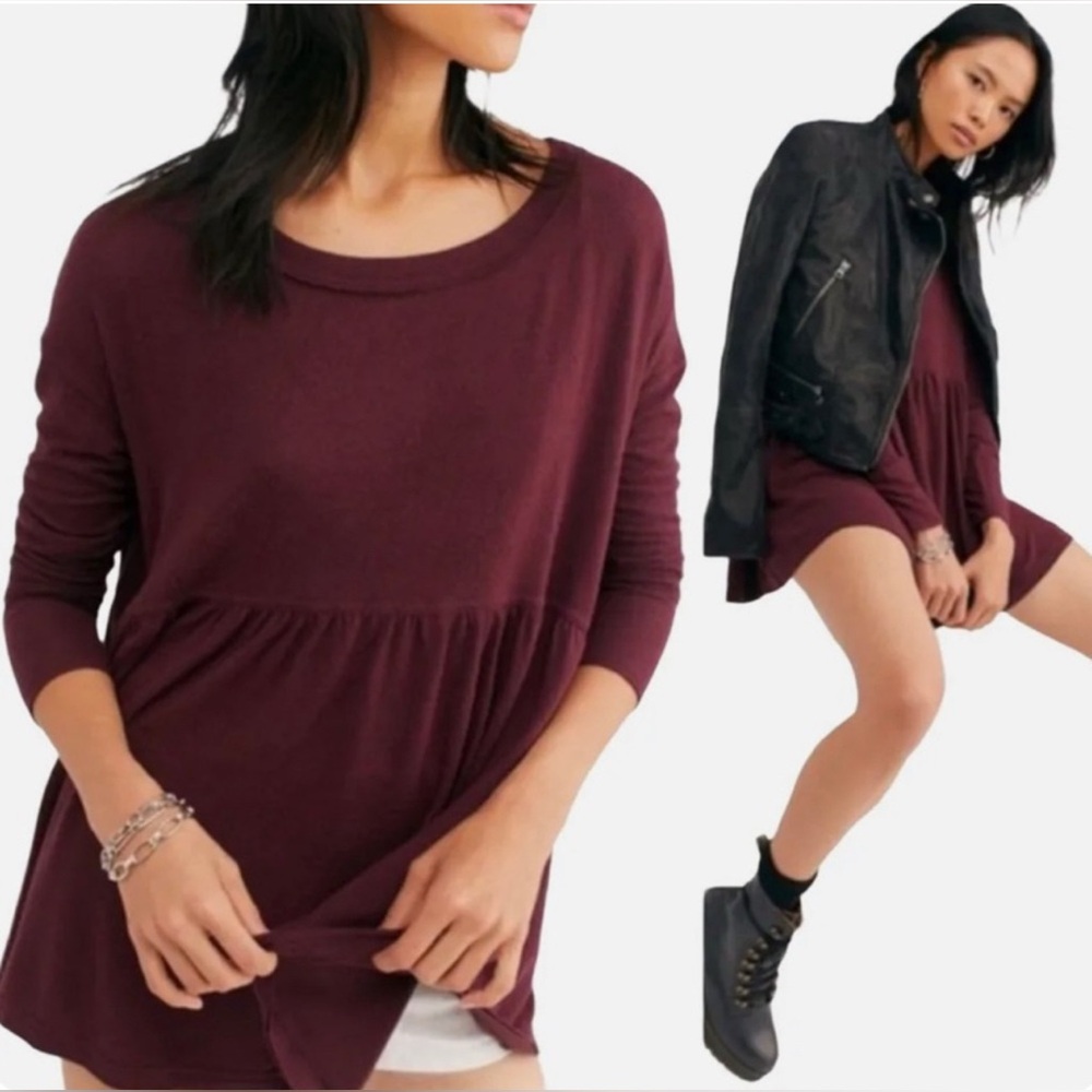 Free People Garnet Empress Forever Your Girl  NWT